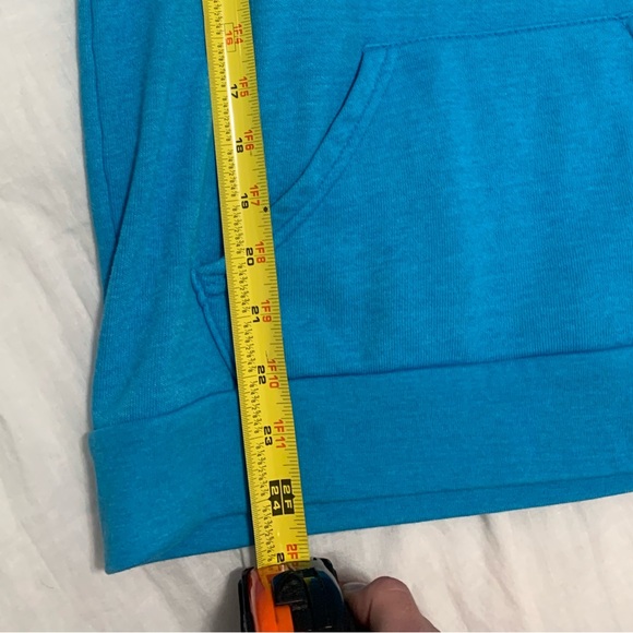 AV Neon Blue Hoodie Austin Texas - Picture 4 of 5